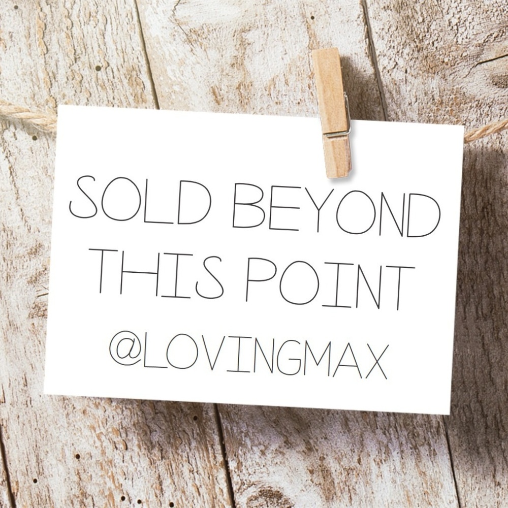 SOLD BEYOND THIS POINT